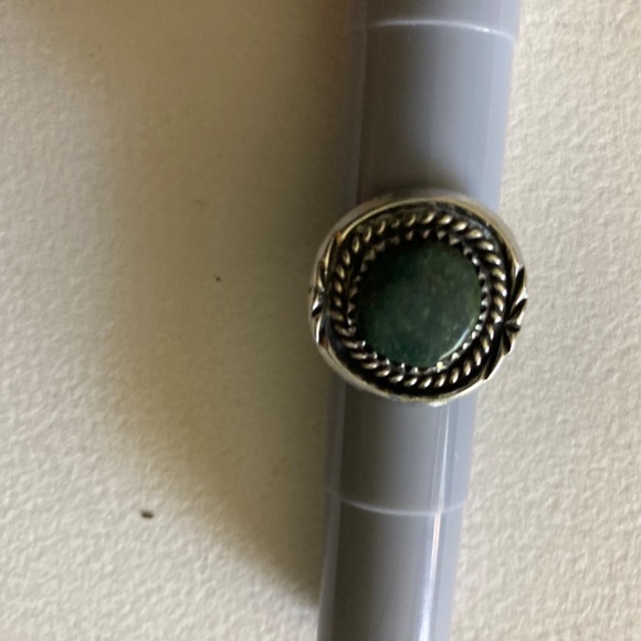 “HOST PICK” Vintage 70sTurquoise “Green” Size 5 Ring - Picture 10 of 11